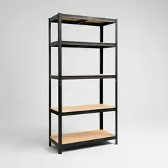 GENERICO - Estante Rack Metalico 5 Repisas 180x90x40 Cm Organizador Bodega