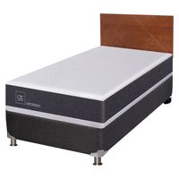 Box Spring Ortopedicp B5 Black 1 Plaza Respaldo Villarrica