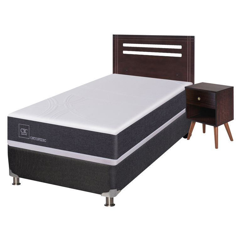 CIC Box Spring Ortopedicp B5 Black 1 Set Munichich