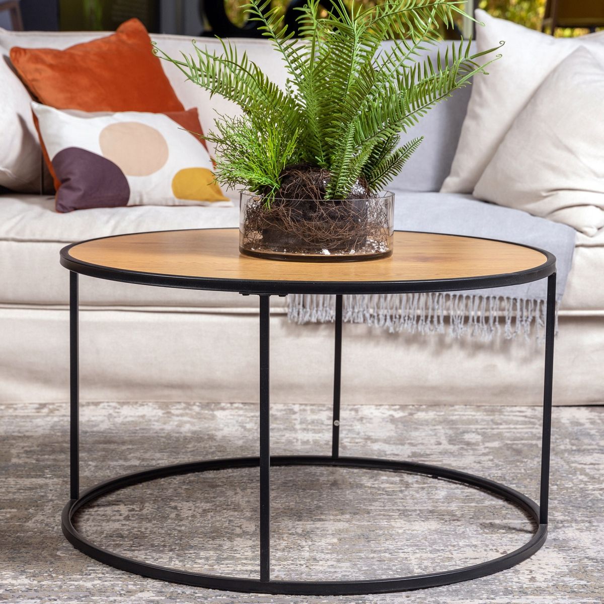 LONDRA - Mesa De Centro Tribeca Redonda Londra