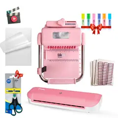 CINCH - Kit Pink We R + Laminadora A4 Hoby