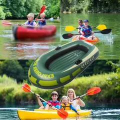 EL CONTAINER - Bote Inflable dos personas + Remos EXPLORER