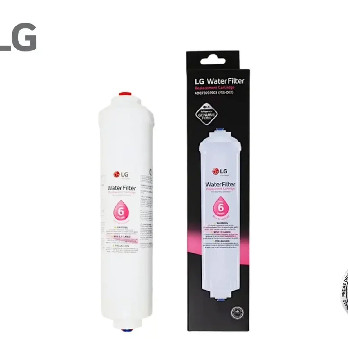 LG - Filtro de agua para refrigerador LG Adq73693901 carbon activado
