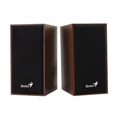 GENIUS - Parlante 2.0 SP-HF180 USB acabado madera Open Box