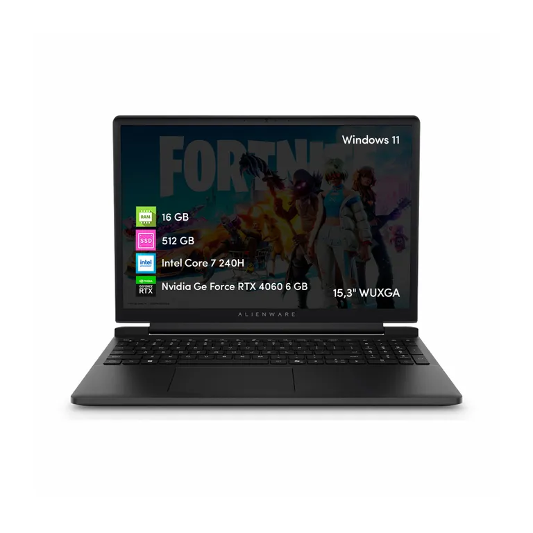 Notebook Gamer Alienware 15 Core 7 16GB 512GB SSD RTX4050 15.6' 165hz Win11