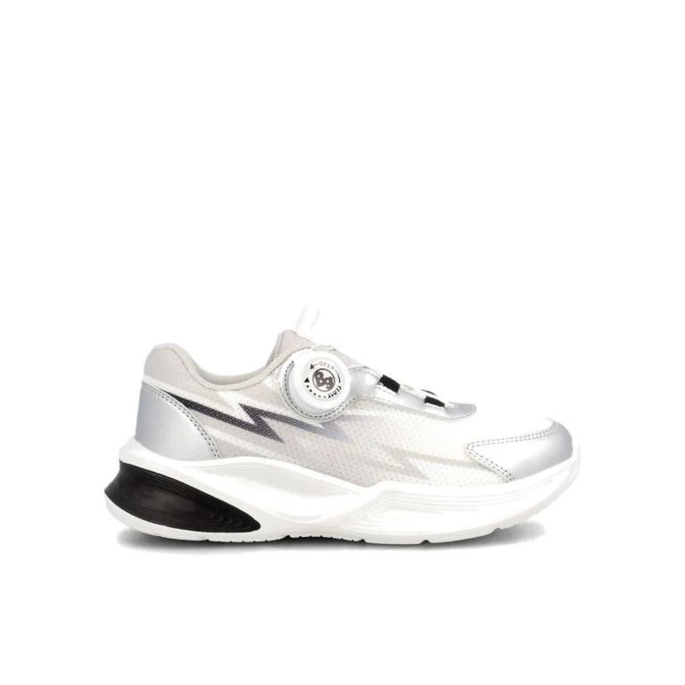 Zapatilla Niño Bubblegummers Dynamic Plateado/Blanco