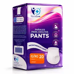 DE TODO Y MAS - Pañales Adulto Pants Alta Absorción 20 Un Novacure Talla G/XG