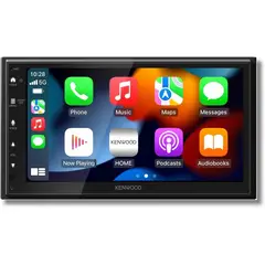 KENWOOD - Radio Multimedia 2 DIN 6.8" Touch con Apple CarPlay y Android Auto