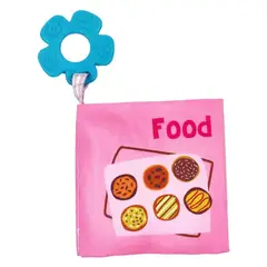 GENERICO - Libro De Tela Educativo Comida Frutas Para Bebés