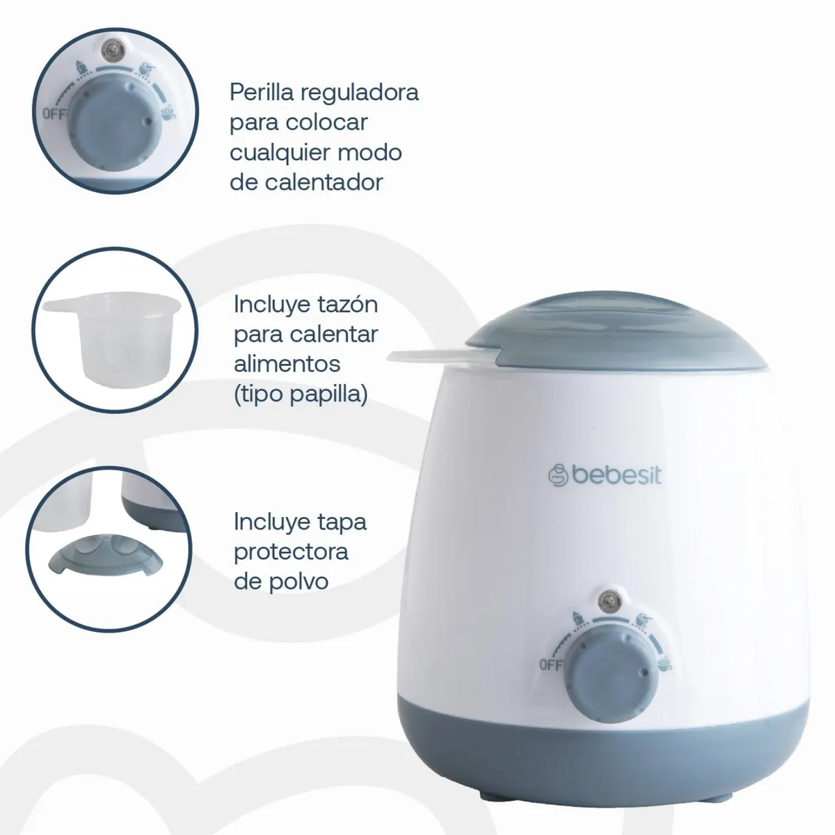 BEBESIT - Calentador Mamadera 8110 Bebesit
