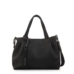 AMPHORA - Cartera tote constans pequeña negro