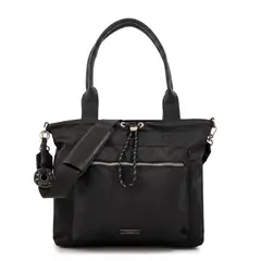 AMPHORA - Cartera tote porta notebook cyric negro