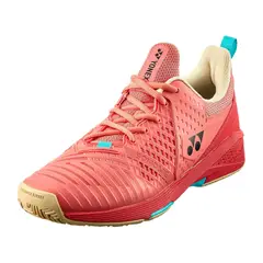 YONEX - ZAPATILLA TENIS SONICAGE 3 ROJO CORAL 2024