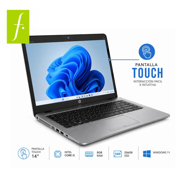 NOTEBOOK CORE I5 8 GB DE RAM Y DISCO SOLIDO TOUCH