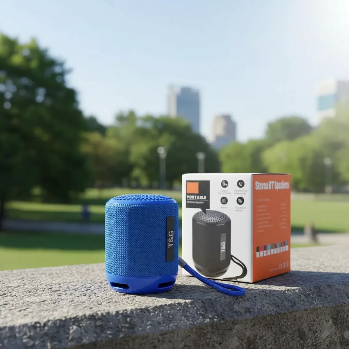 GENERICO - Parlante Bluetooth Portátil Meidimake Audio