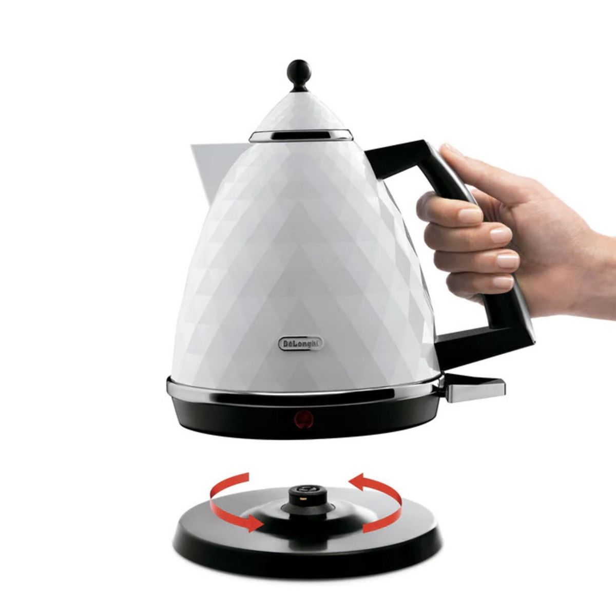 DELONGHI - Hervidor Delonghi Brillante Blanco Kbj2001.W