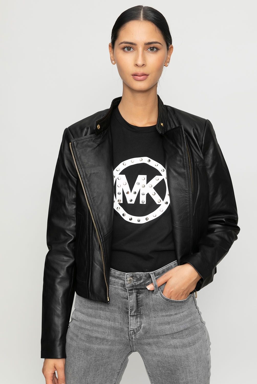 MICHAEL KORS - Chaqueta Cuero Mujer