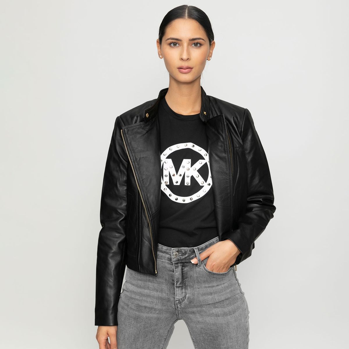 MICHAEL KORS - Chaqueta Cuero Mujer