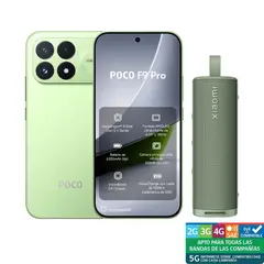 XIAOMI - POCO F9 PRO 12G+512G Verde+Sound Outdoor Verde