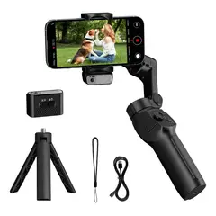 KOKILA - Estabilizador Gimbal Phone Rastreador Magnético Ia 3 Ejes