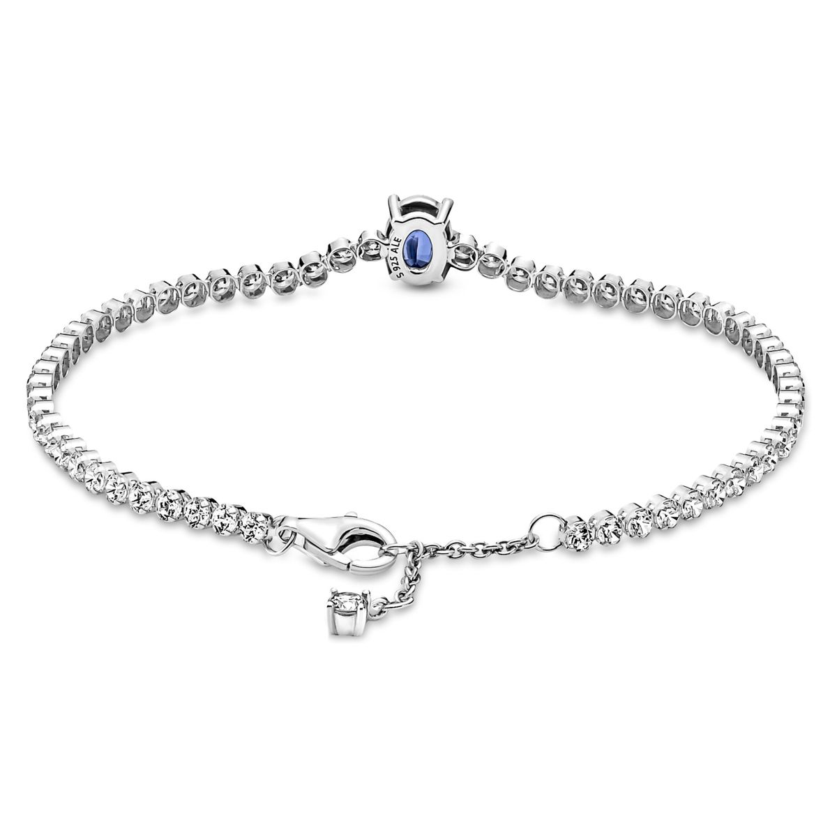 PANDORA - Brazalete Pave Brillante De Plata Mujer Pandora