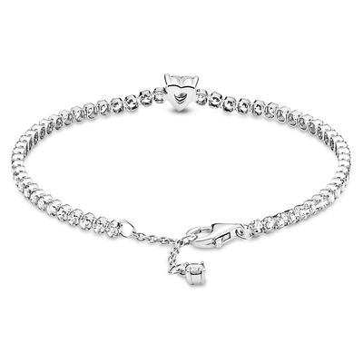 Imagen 2 del producto Brazalete Corazon Brillante Mujer