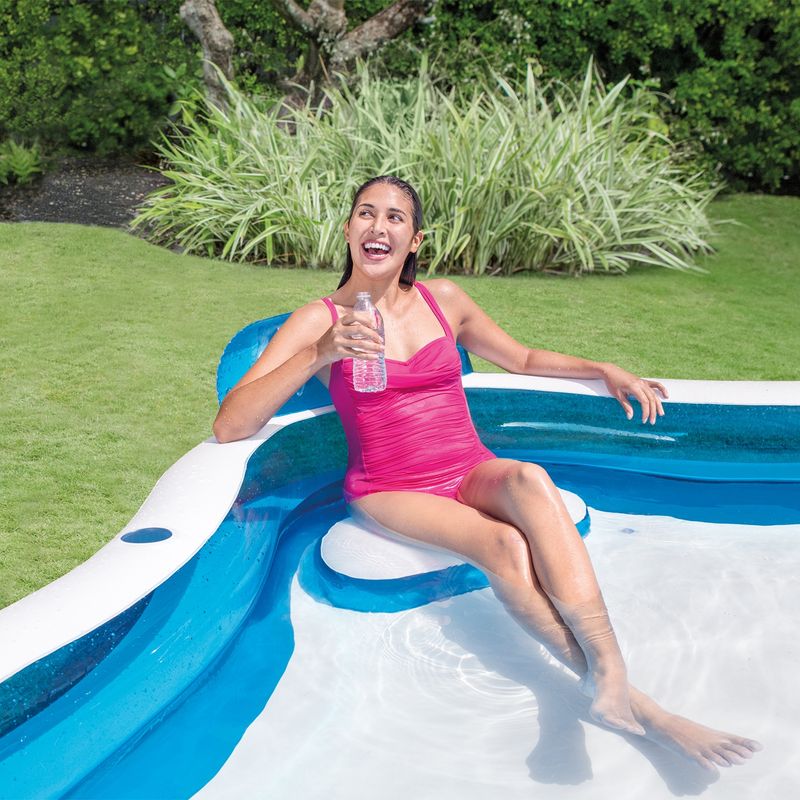 INTEX - Piscina Inflable Cuadrada Intex
