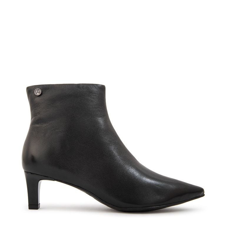 Botin irina cuero negro