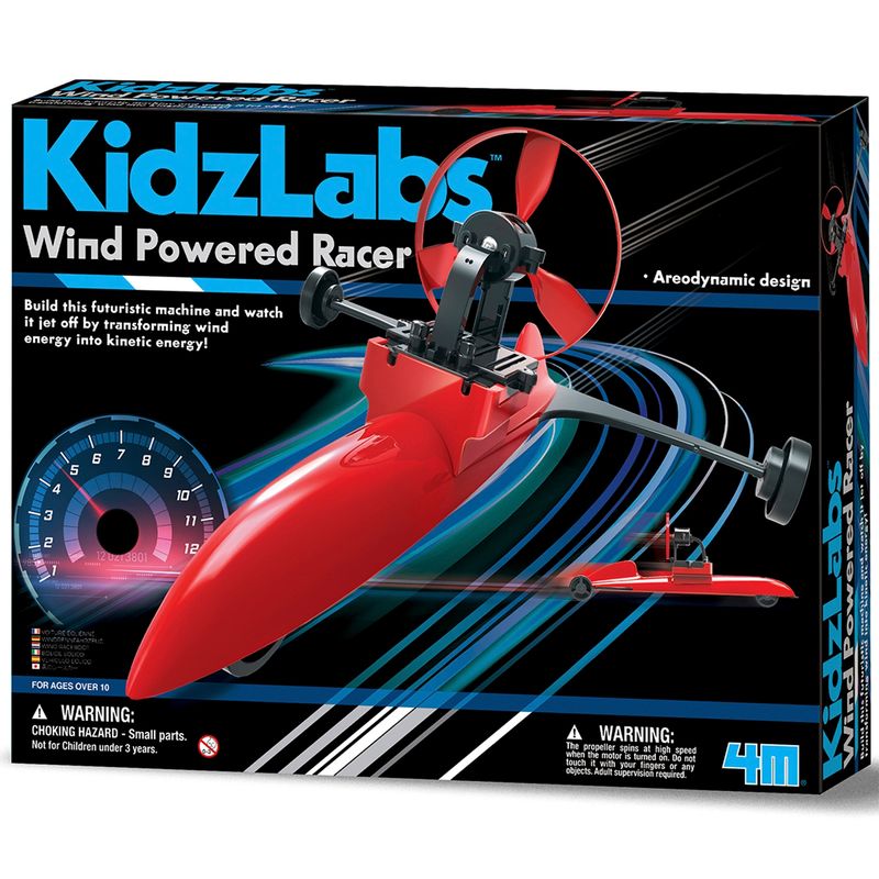 4M - Juego De Ciencia Experimento Auto Carrera Con Viento 4M