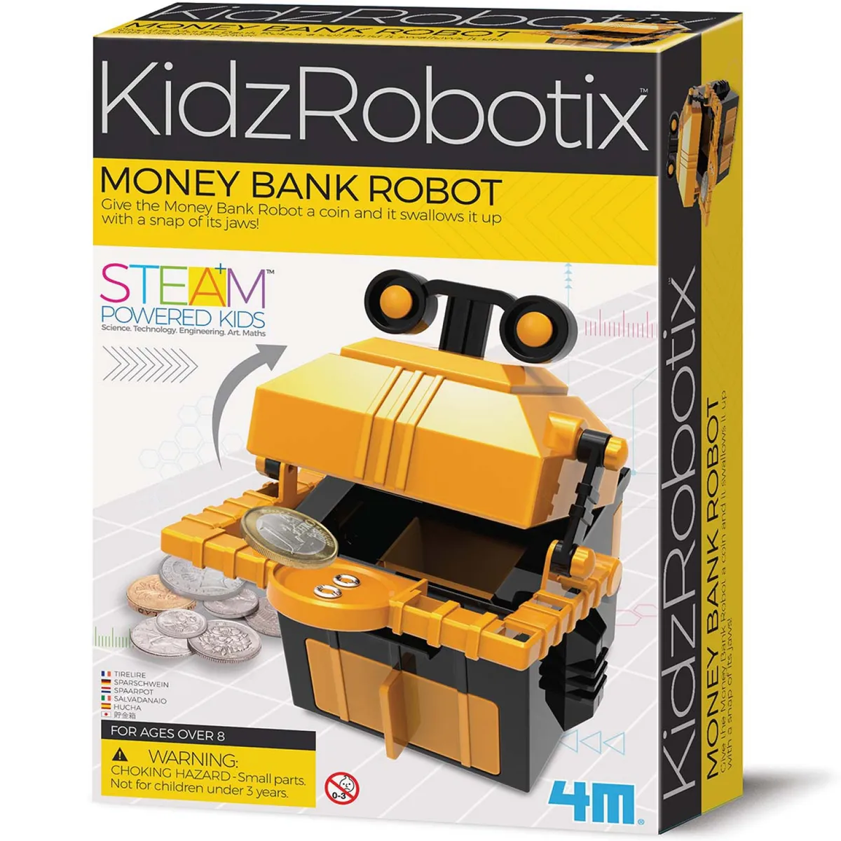 4M - Robot Alcancia Para Niños 4M
