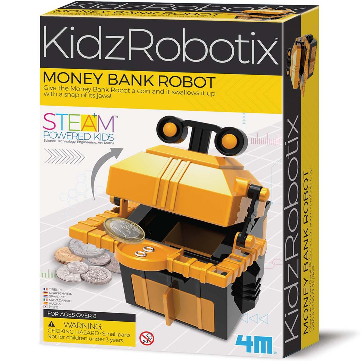 4M - Robot Alcancia Para Niños 4M