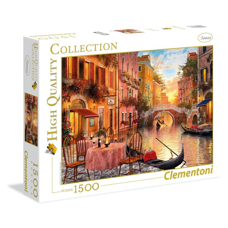 CLEMENTONI - Puzzle 1500 Piezas Venecia