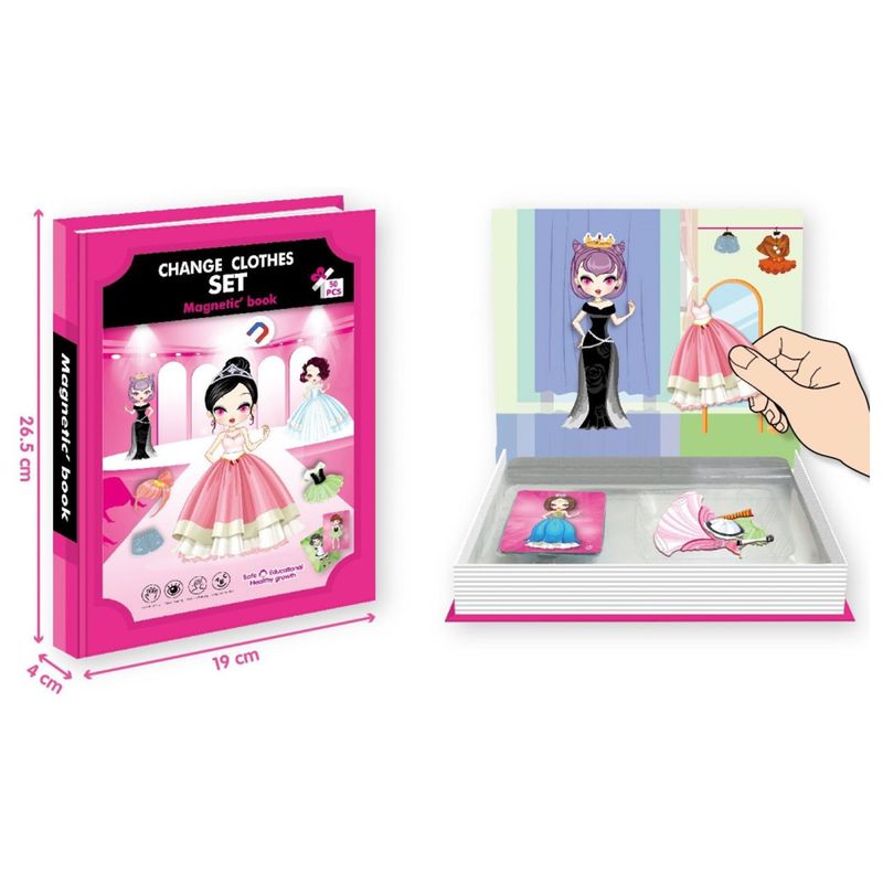 ALEX - Set Magnetico Para Vestir Y Decorar Creativamente Magnetics Alex