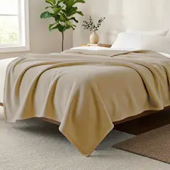 ZAHR - FRAZADA SHERPA KING C BEIGE