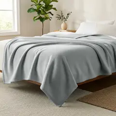 ZAHR - FRAZADA SHERPA KING B GRIS