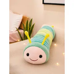 GENERICO - MUÑECO DE PELUCHE EN FORMA DE ORUGA