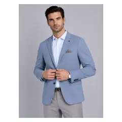 VAN HEUSEN - Blazer Poli Viscosa Spandex Tailored Fit Denim