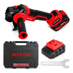 WESTUL - Esmeril Angular 20v Brushless 125mm uso Profesional
