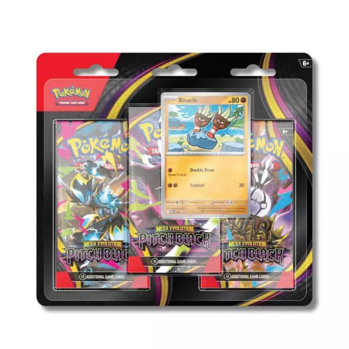 ANSALDO - Pokemon Tcg Pitch Black 3-pack Blister Ing