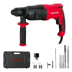 WESTUL - Rotomartillo Electrico 800w 13 Mm + Acc uso Profesional