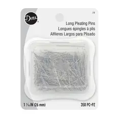 PRYM - Alfileres Largos Para Plisado 26 Mm 350 Piezas Dritz Costura