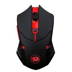 REDRAGON - Kit Mousepad Y Mouse Gamer Inalambrico M601wl