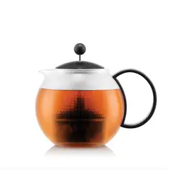 BODUM - Tetera con Prensa y Filtro 1 lt, negro