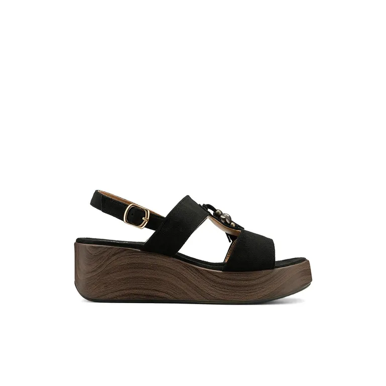 Sandalias PU Textil Mujer Plataforma YQ01
