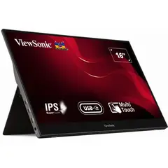 VIEWSONIC - Monitor TD1655  16 60Hz Multi-Touch USB-C  FHD VS18170 Reacondicionado