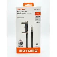 MOTOMO - CABLE USB-C A LIGHTING CARGA RAPIDA