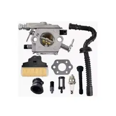GENERICO - Carburador Y Kit Afinamiento De Motosierra Ms210 Ms230 Ms250