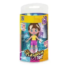 FAMOSA - Muñeca Pinypon Rose Top cafe 11 Cm