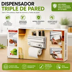 MOVI - Dispensador triple para nova alusa foil y alusa film