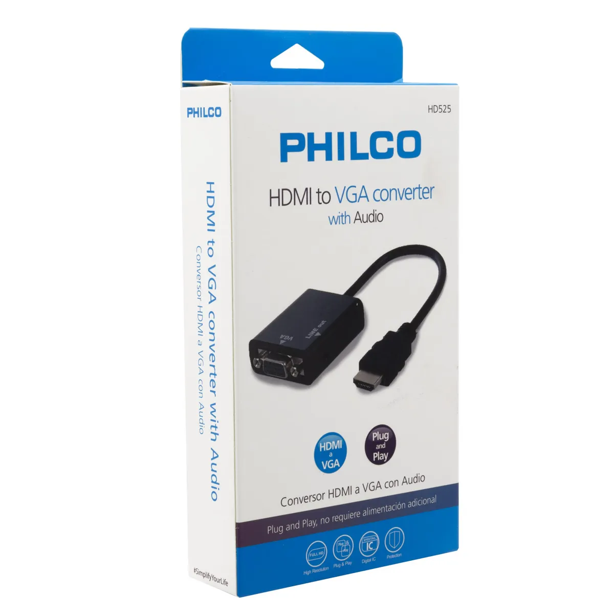 ULTRA - Cable HDMI a VGA con salida de audio Open Box